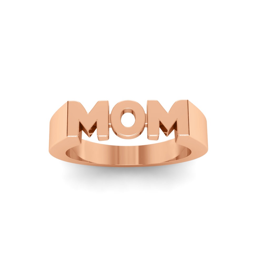 Mom Flat Top Ring