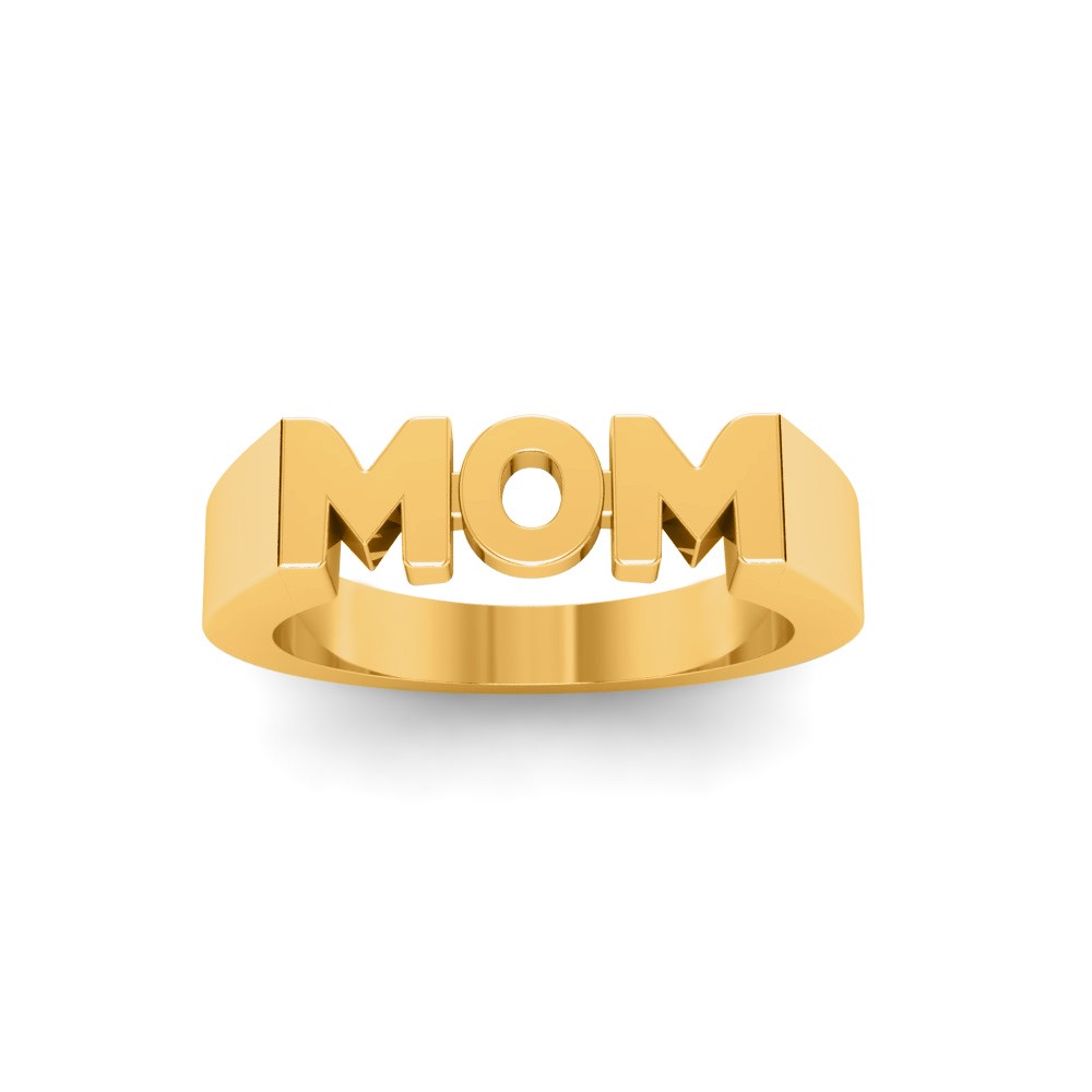 Mom Flat Top Ring
