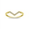 Pavé V Ring