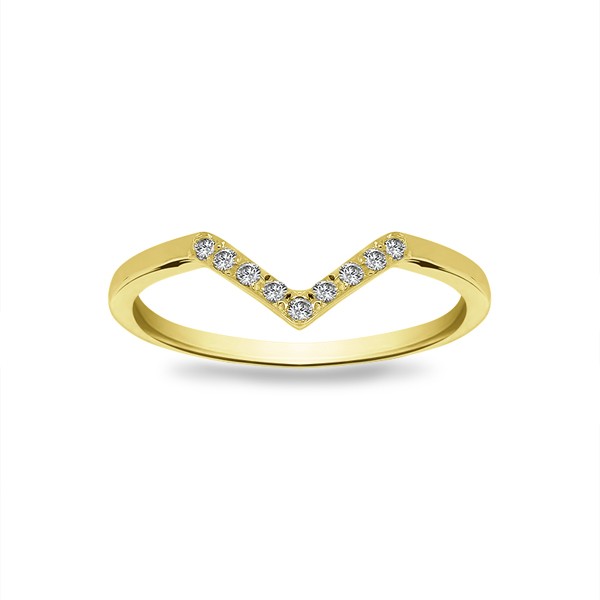 Pavé V Ring