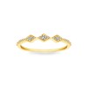 Lab Diamond Aztec Stackable Ring