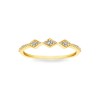 Diamond Aztec Stackable Ring