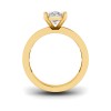 4 Ct Marquise Lab Diamond Channel Set Baguette Engagement Ring