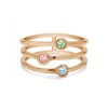 Triple Stone Ring
