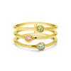 Triple Stone Ring
