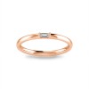 Single Baguette Diamond Band