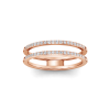 Diamond Classic Stackable Double Band