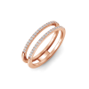 Diamond Classic Stackable Double Band