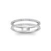 Diamond Classic Stackable Double Band