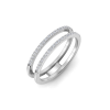 Diamond Classic Stackable Double Band