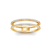 Diamond Classic Stackable Double Band
