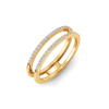 Diamond Classic Stackable Double Band
