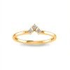 Diamond Trio Stackable Ring