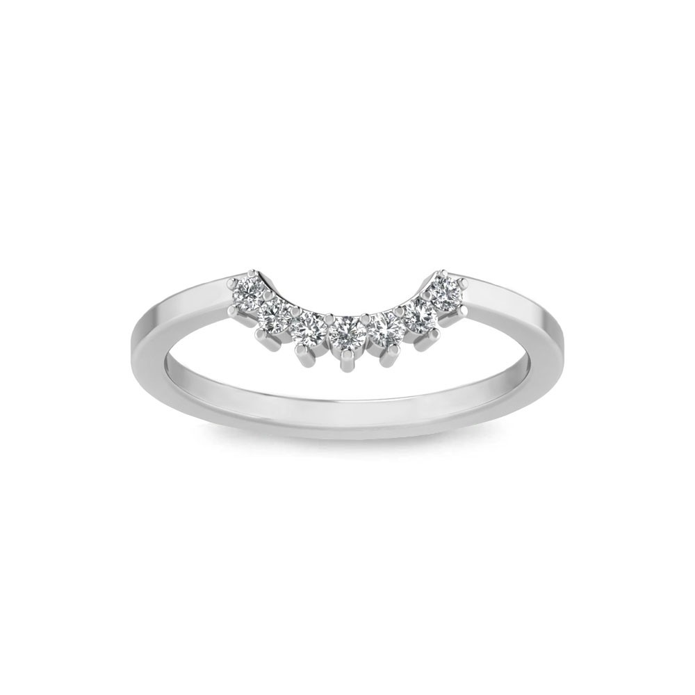 Lab Diamond Roman Arch Nesting Ring