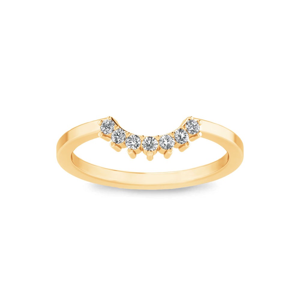 Diamond Roman Arch Nesting Ring