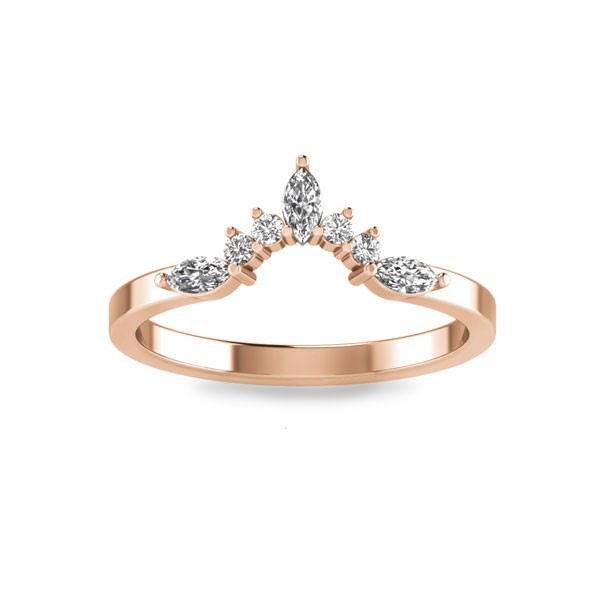 Marquise Diamond Tiara Ring