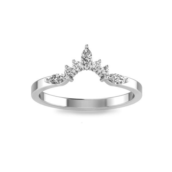 Marquise Diamond Tiara Ring