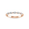 Marquise Diamond Band
