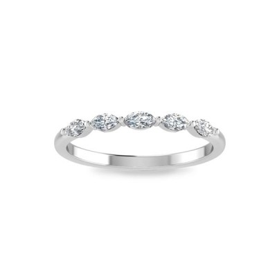 Marquise Diamond Band