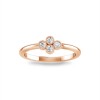 Diamond Four Stone Cluster Ring