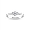Diamond Four Stone Cluster Ring
