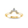 Pear Lab Diamond Nesting Ring