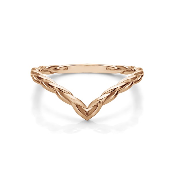 Twist Cable Chevron Ring