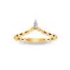 Marquise Diamond Twine Nesting Ring