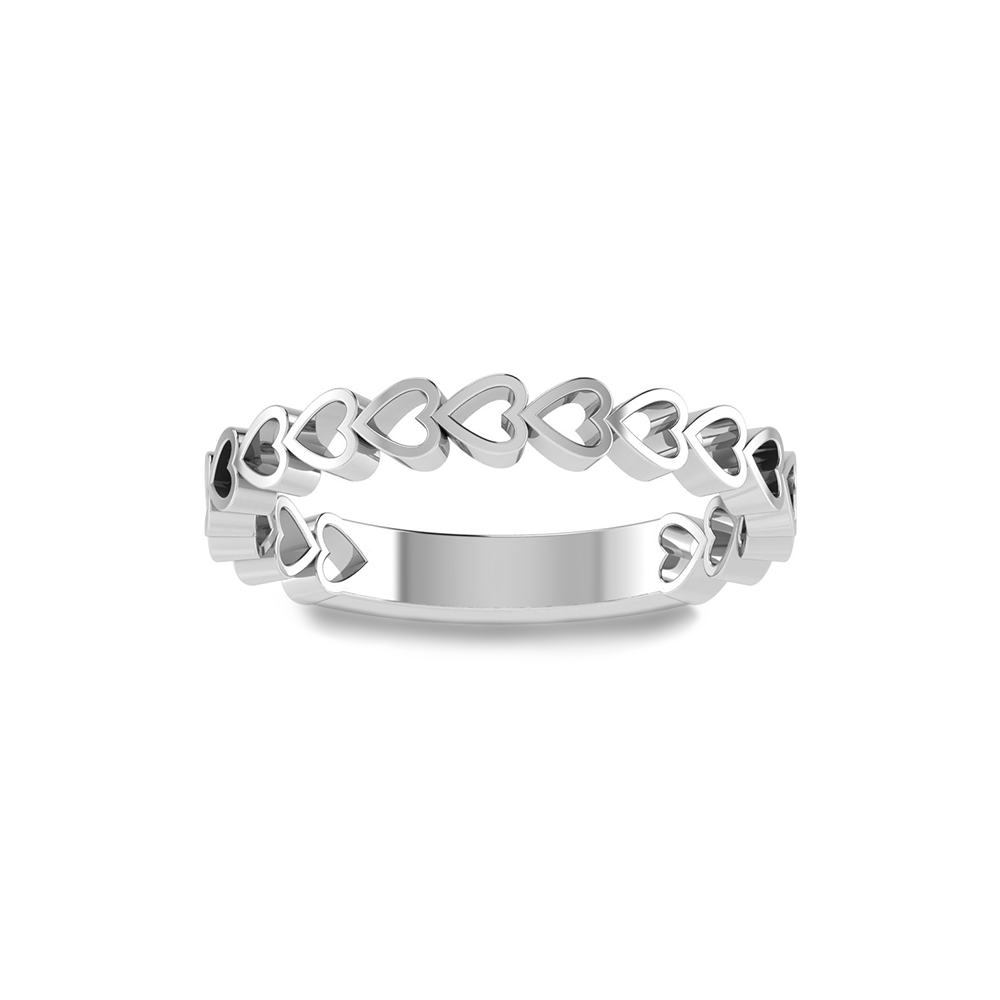 Linked Heart Ring