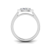 .62 Ctw Marquise Diamond East West Halo Engagement Ring