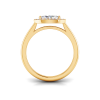 .62 Ctw Marquise Diamond East West Halo Engagement Ring