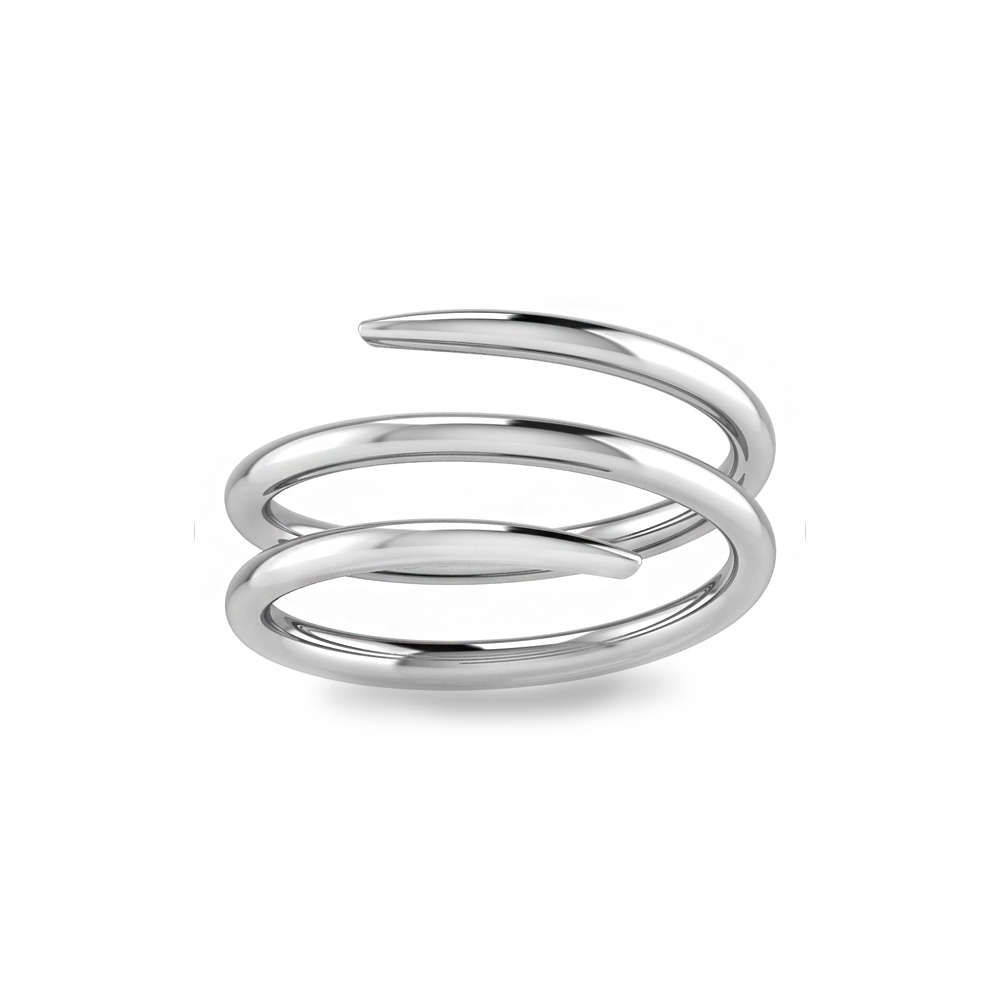 Spiral Tusk Ring