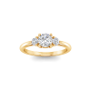 .66 Ctw Diamond Adore Three Stone Enagagement Ring