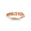 Zodiac Script Ring - Aquarius