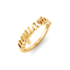 Zodiac Script Ring - Aquarius