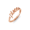 Zodiac Script Ring - Pisces