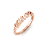 Zodiac Script Ring - Cancer