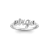 Zodiac Script Ring - Virgo