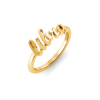Zodiac Script Ring - Libra