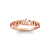Zodiac Script Ring - Capricorn