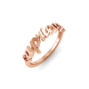 Zodiac Script Ring - Capricorn