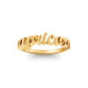 Zodiac Script Ring - Capricorn