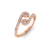Pavé Zodiac Open Ring - Cancer