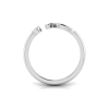 Pavé Zodiac Open Ring - Capricorn