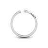 Pavé Zodiac Open Ring - Leo