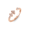 Pavé Zodiac Open Ring - Sagittarius