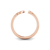 Pavé Zodiac Open Ring - Sagittarius