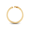 Pavé Zodiac Open Ring - Taurus