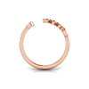 Pavé Zodiac Open Ring - Virgo