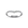 Diamond Graduated Curved Band